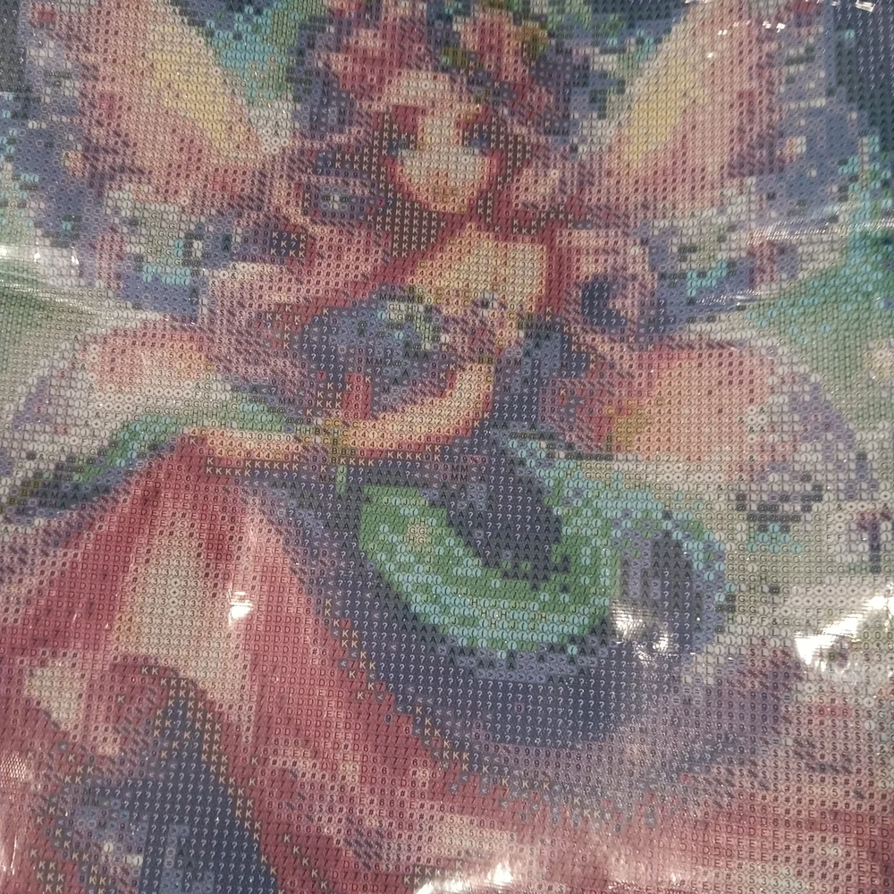 Colorful Fairy Diamond Art Painting Kit 50x50